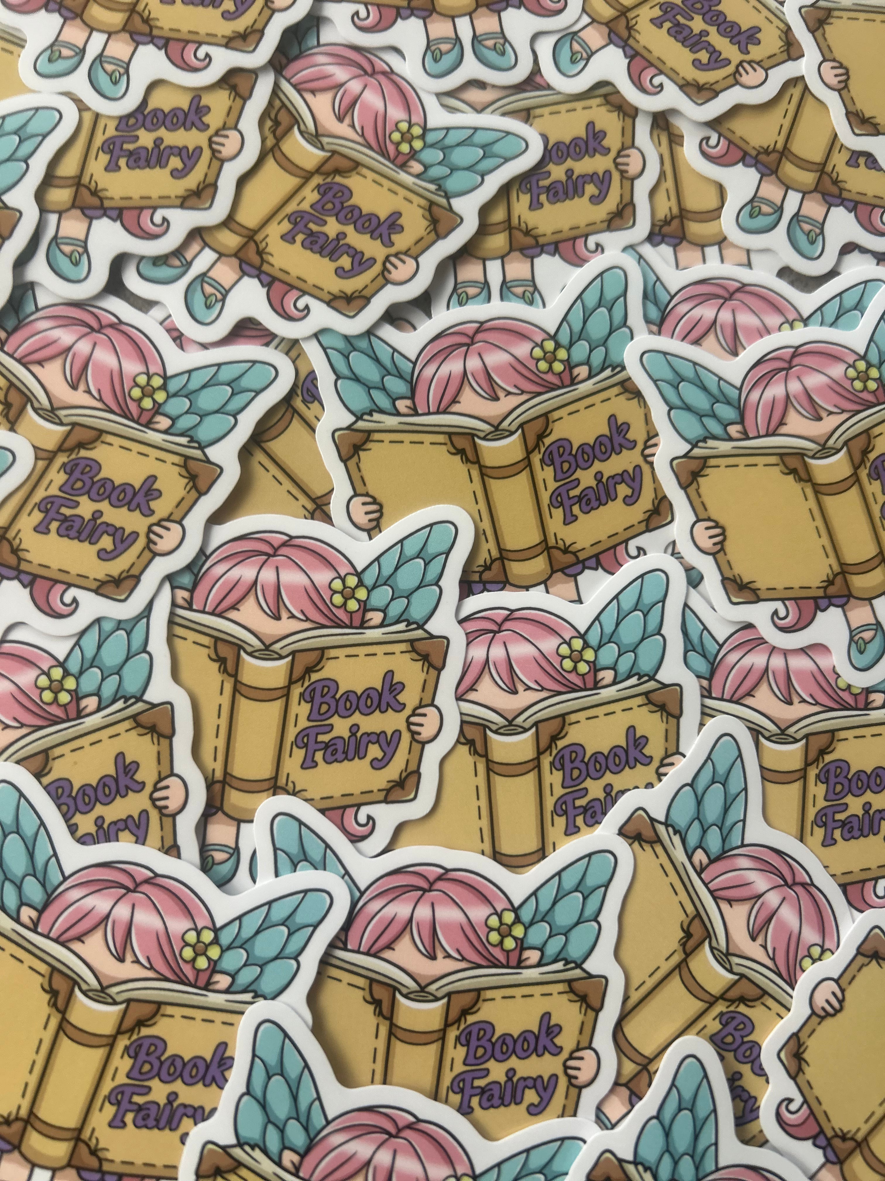 Book Fairy Sticker