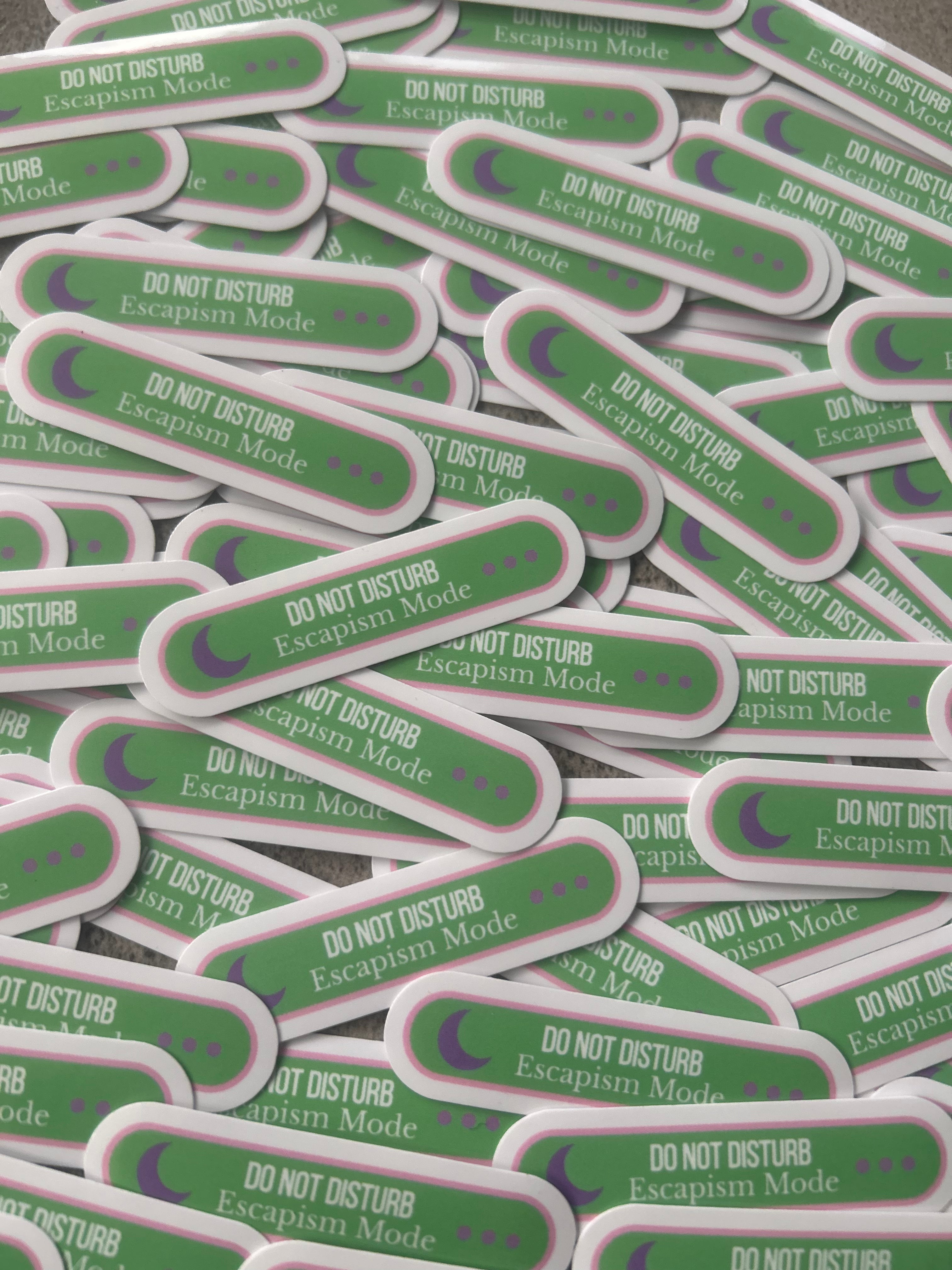 Do Not Disturb Sticker