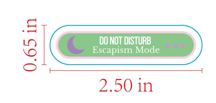 Do Not Disturb Sticker