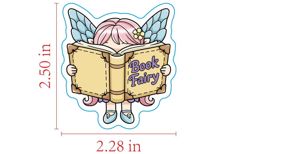 Book Fairy Sticker